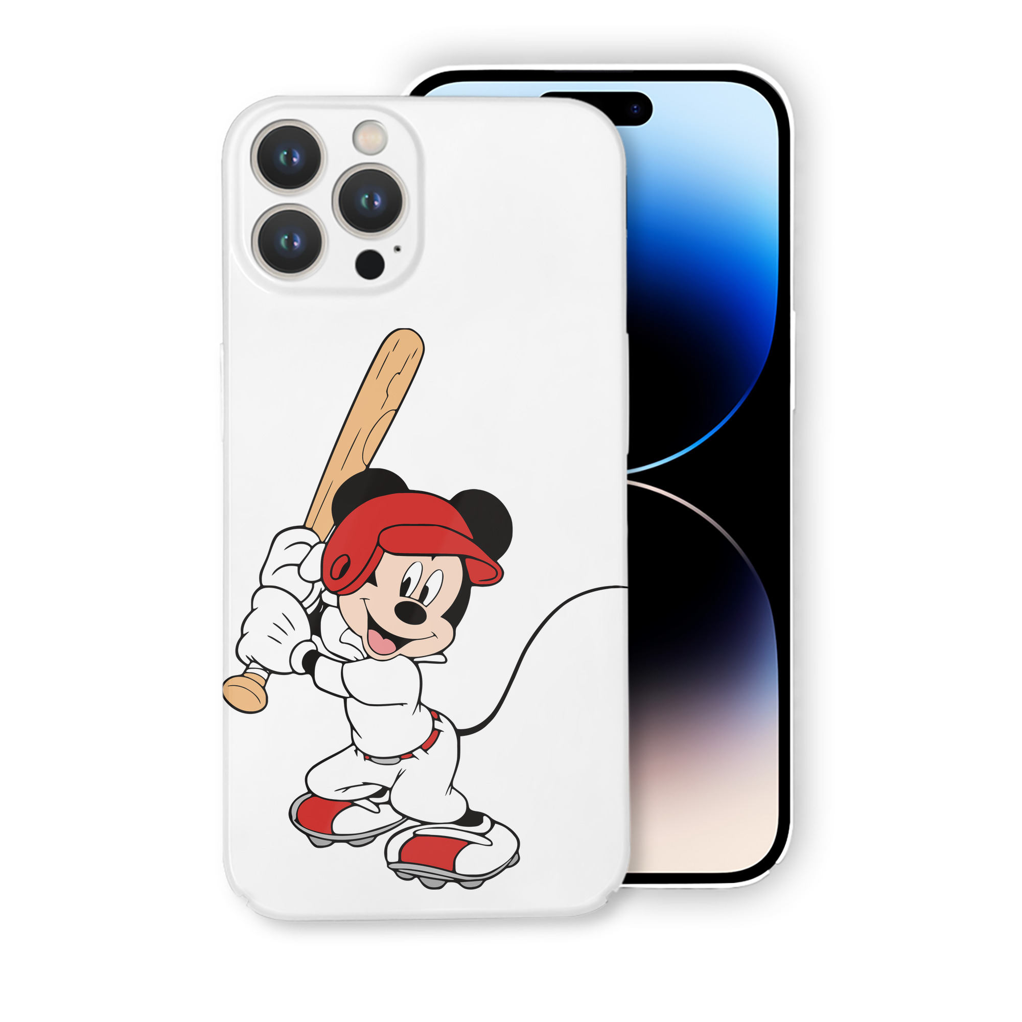 （画像用） ミッキーマウス Mickey Mouse 【iPhone 14シリーズ対応】ハードケース